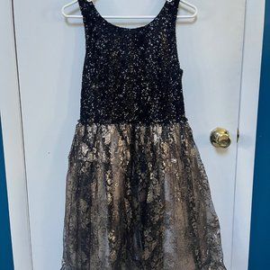 Anthropologie Sparkly Cocktail Dress